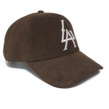 Load image into Gallery viewer, Brown Corduroy dad cap
